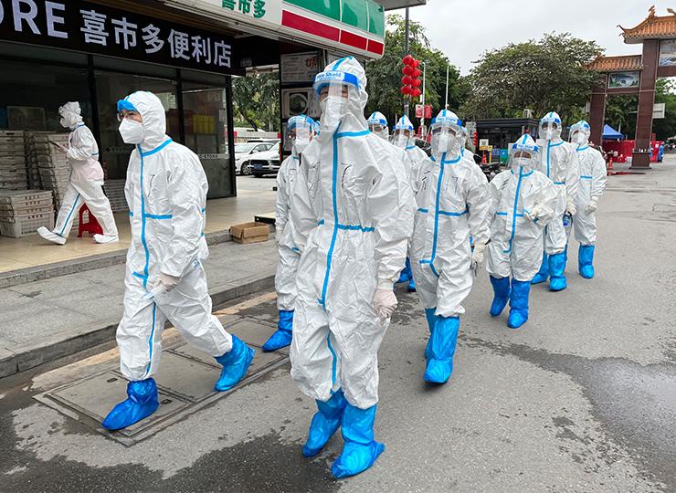 集团党员助力广州疫情封控区，筑牢抗疫“长城”